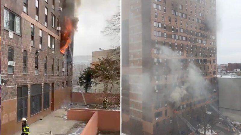 Incendio en el Bronx