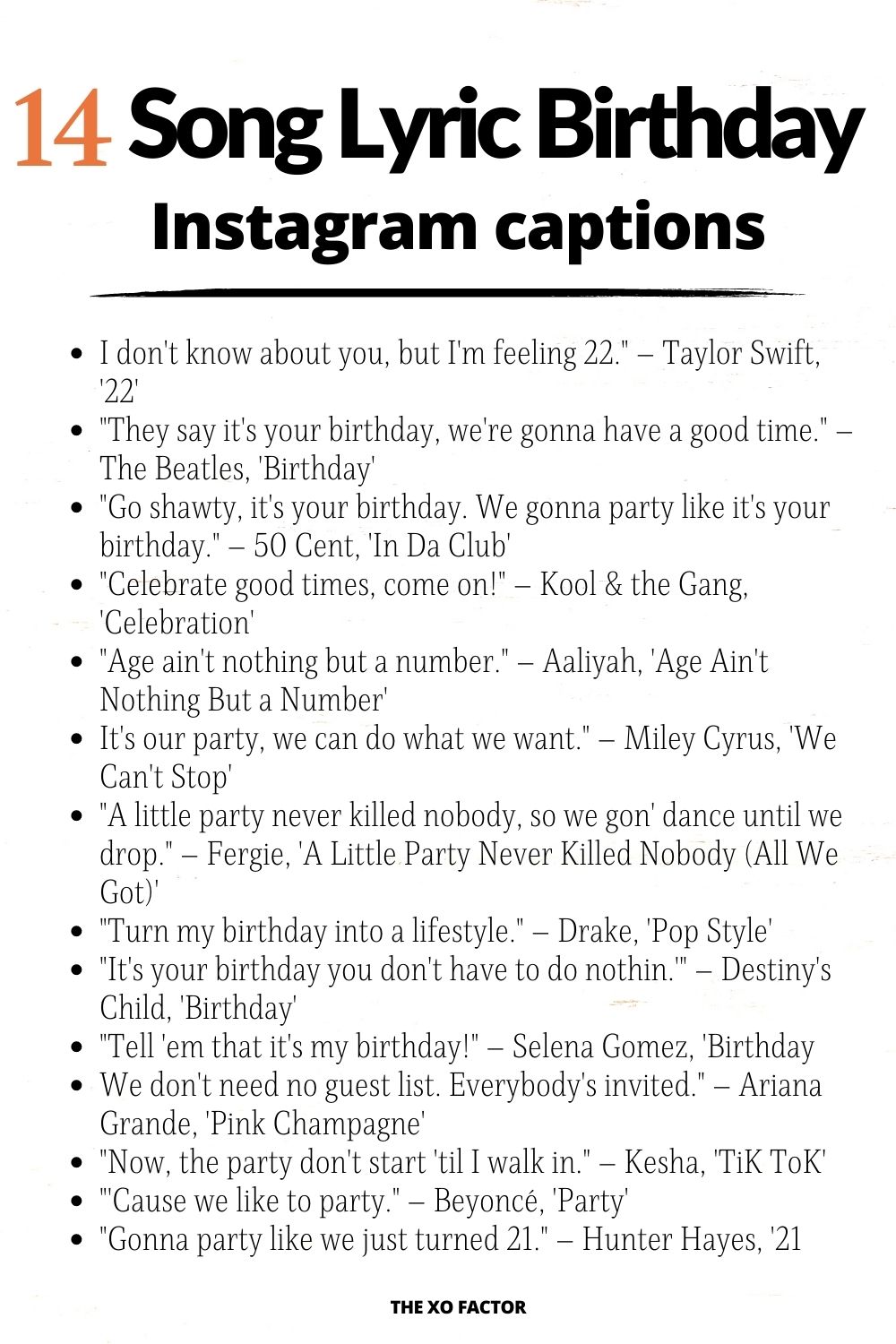 22nd Birthday Instagram Captions