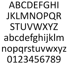 Calibri Font