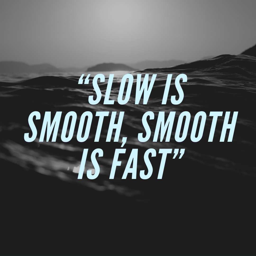 Slow Is Smooth Smooth Is Fast