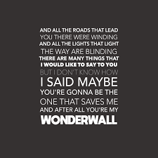 Wonderwall Lyrics