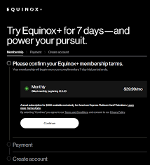 Equinox Free Trial