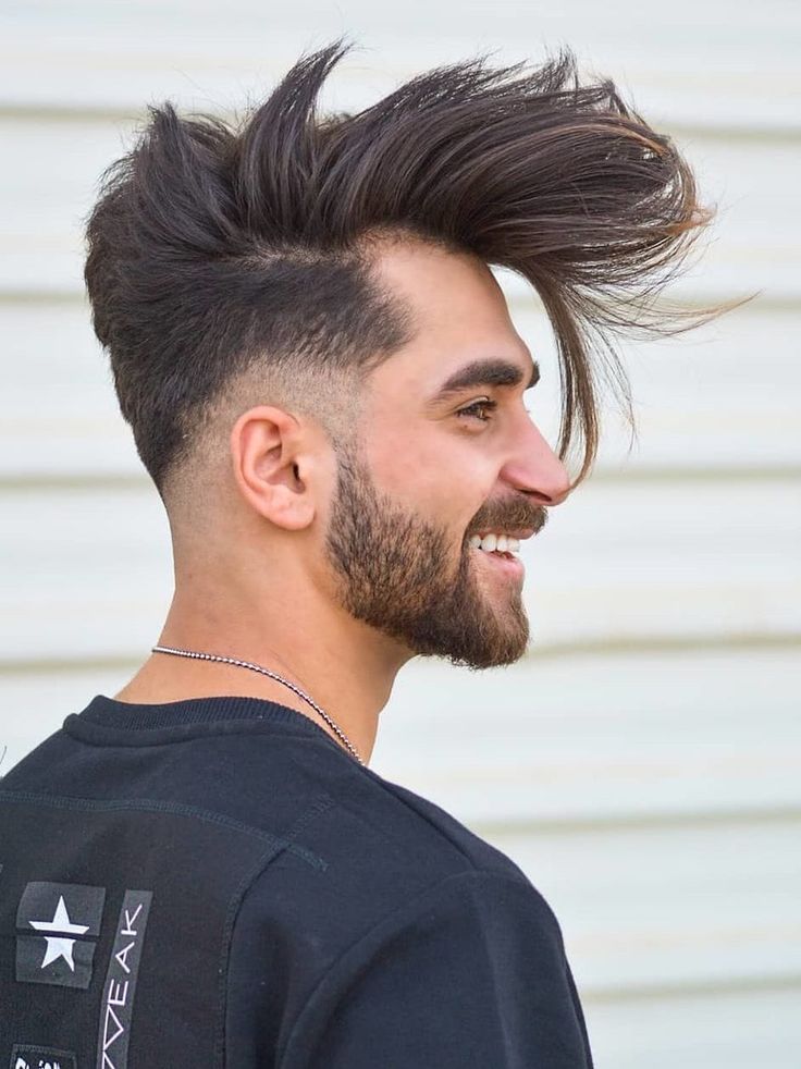 Low Fade Long Hair