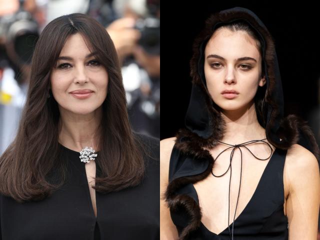 Monica Bellucci With Daughter