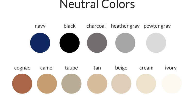 What are Neutral Colors